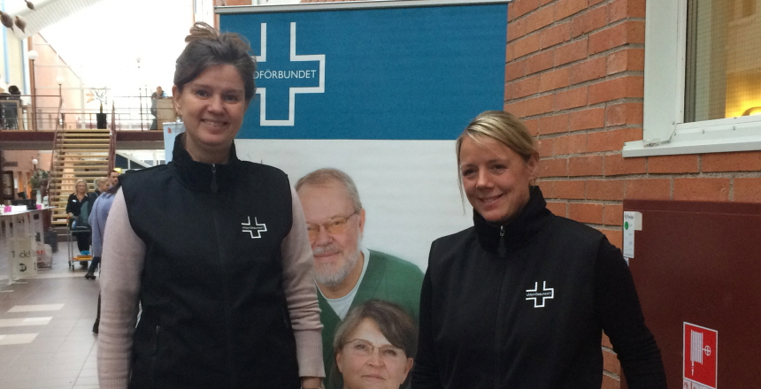 Kerstin Erlandsson & Jenny Nyberg på Högskolan Dalarna.