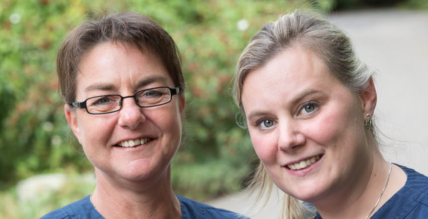 Elin Nilsson och Madeleine Nilsson, nominerade till Vårdförbundspriset 2017