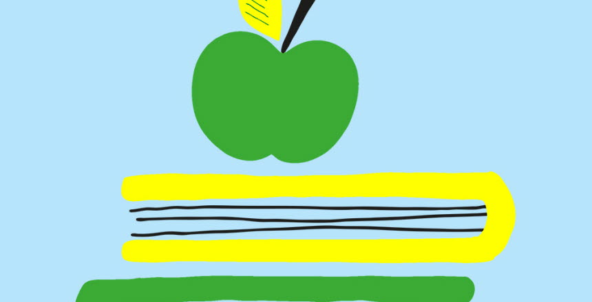 Et rött äpple