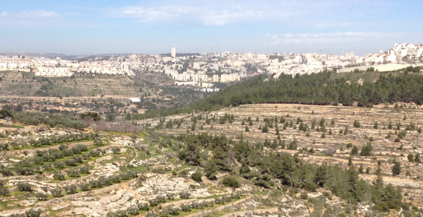 Staden Hebron i Palestina